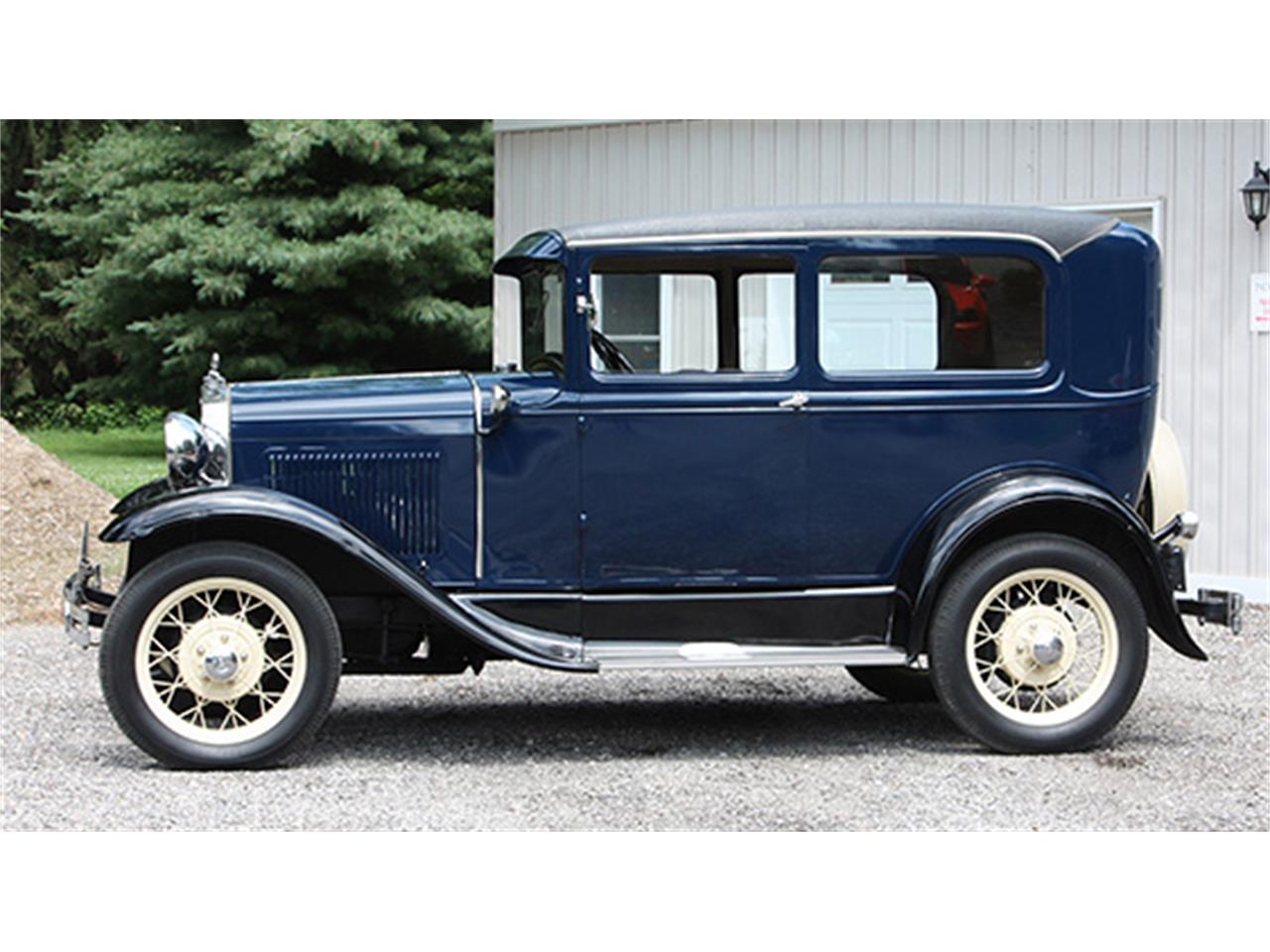1930 Ford Model A Deluxe Tudor Sedan For Sale ClassicCars CC