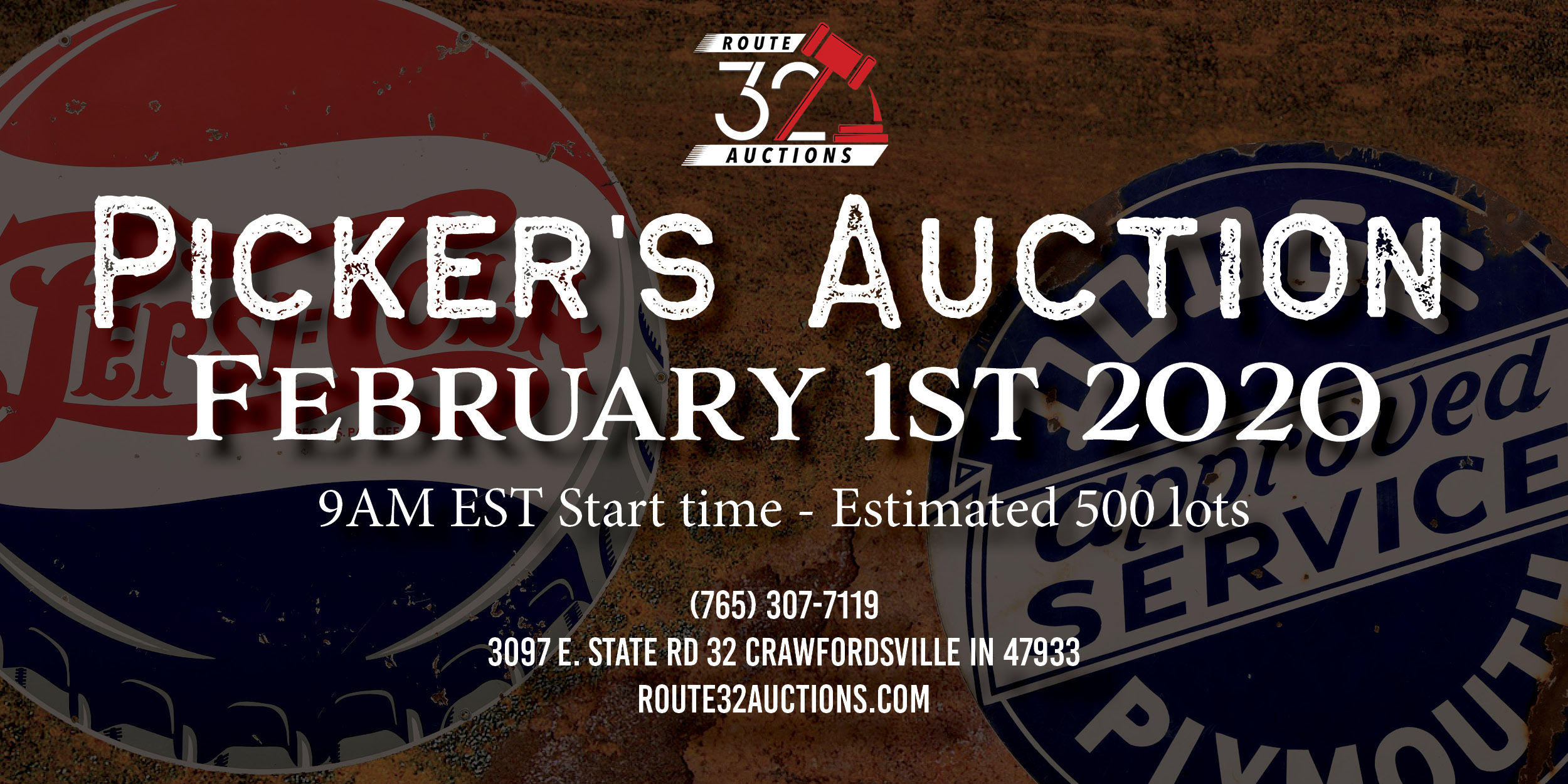 Route 32 Auctions - Route 32 Picker's Auction