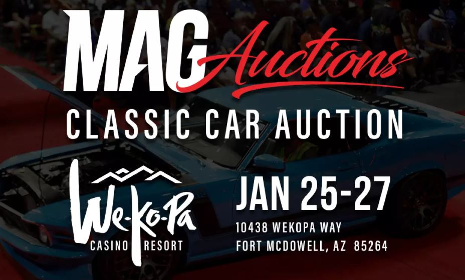 Motorsport Auction Group - MAG Classic Car Auction at We-Ko-Pa Casino