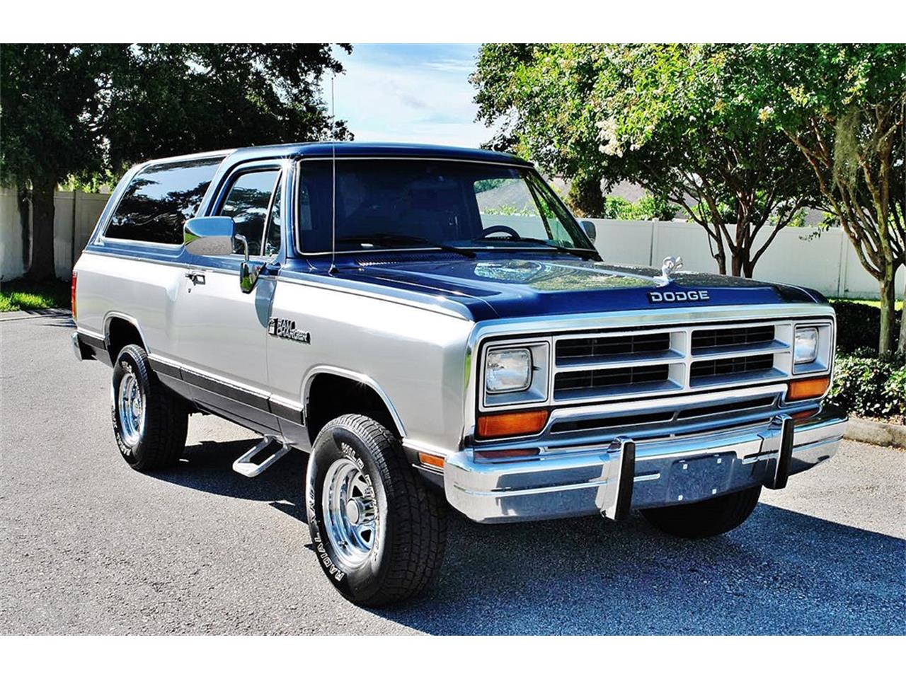 1988 Dodge Ramcharger for Sale CC1011157