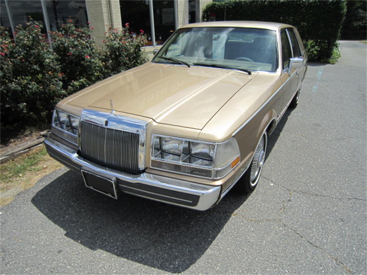 Lincoln continental 1986