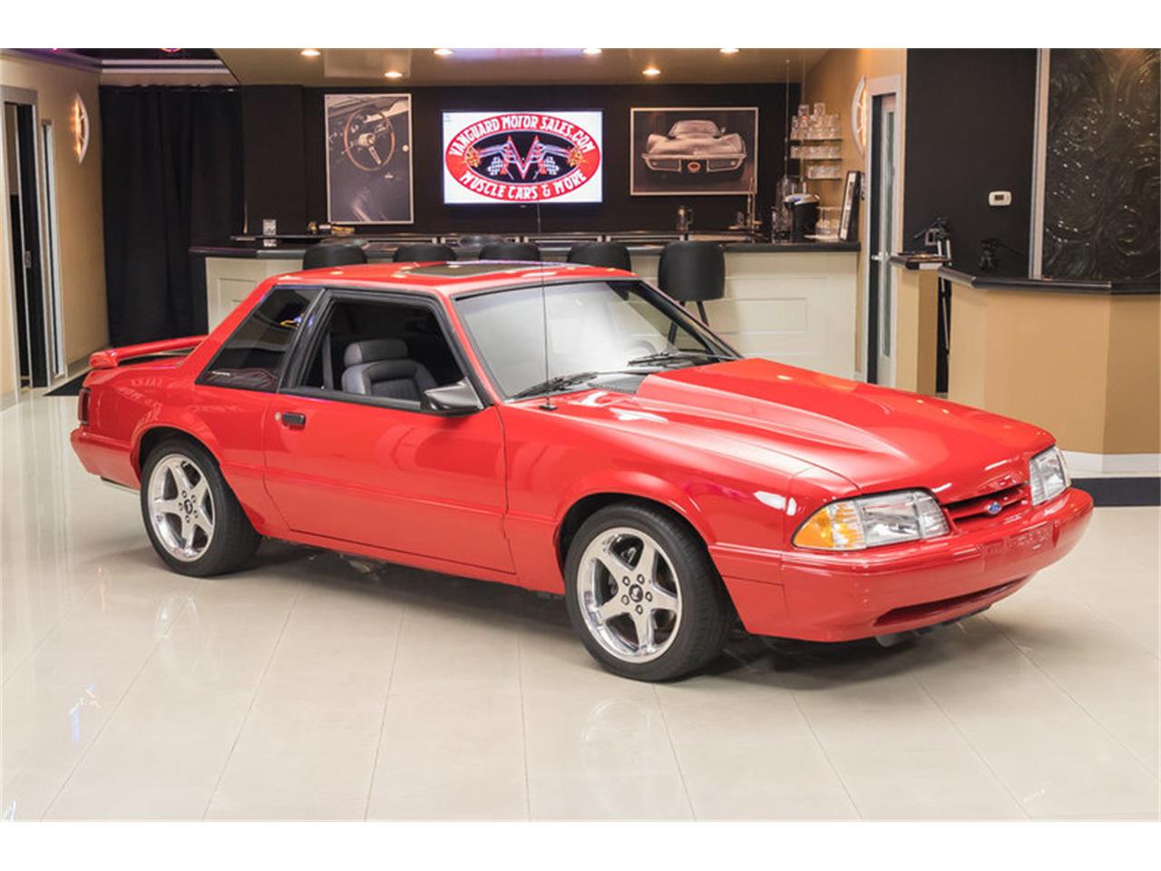 Red 1993 Ford Mustang For Sale