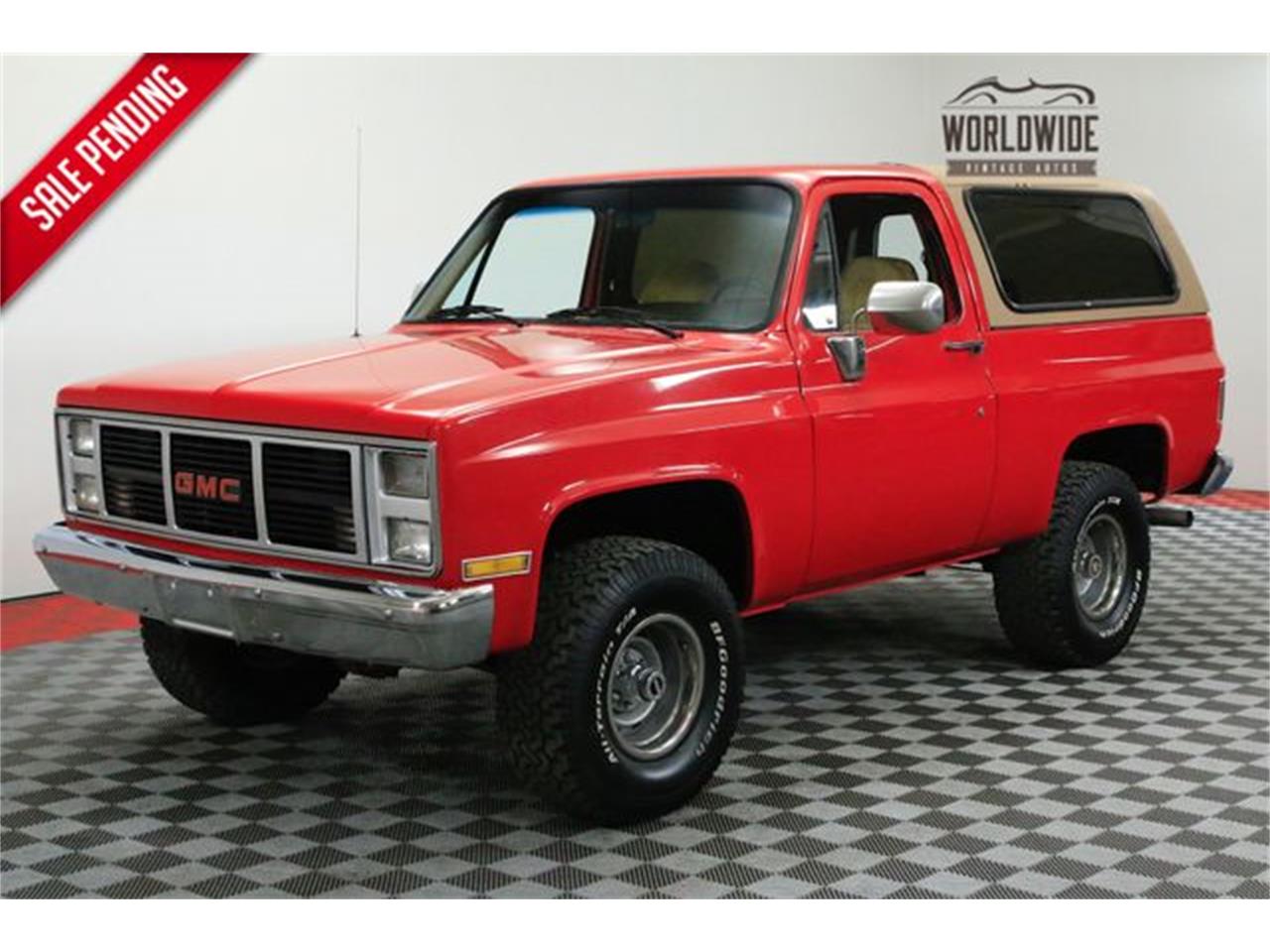 1988 GMC Jimmy for Sale | ClassicCars.com | CC-1065433