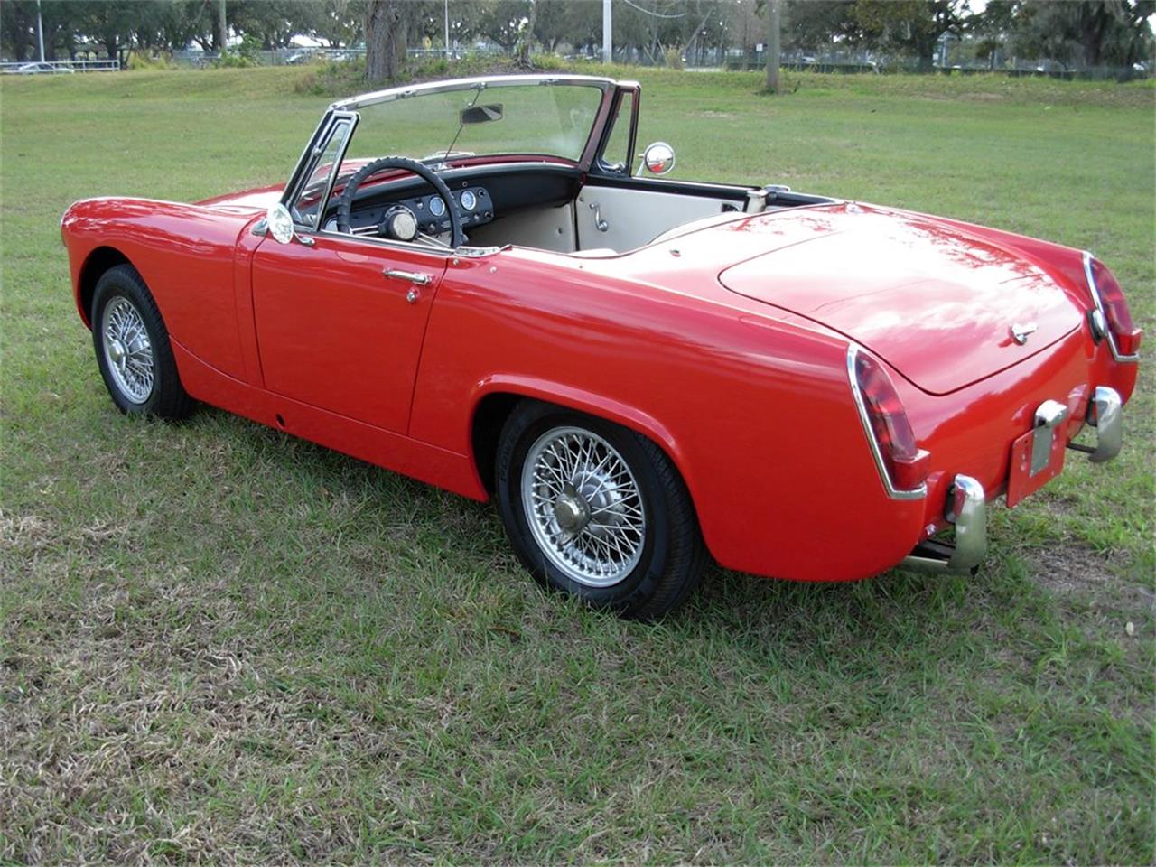 Red MG Midget for sale