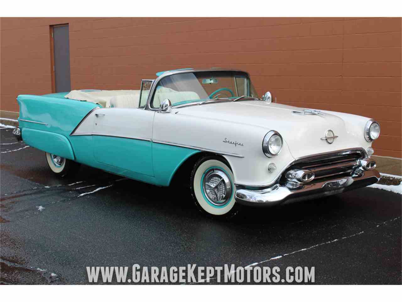Oldsmobile Starfire 98 De 1954 Cabriolet Red Rouge 1/43 Conquest Models