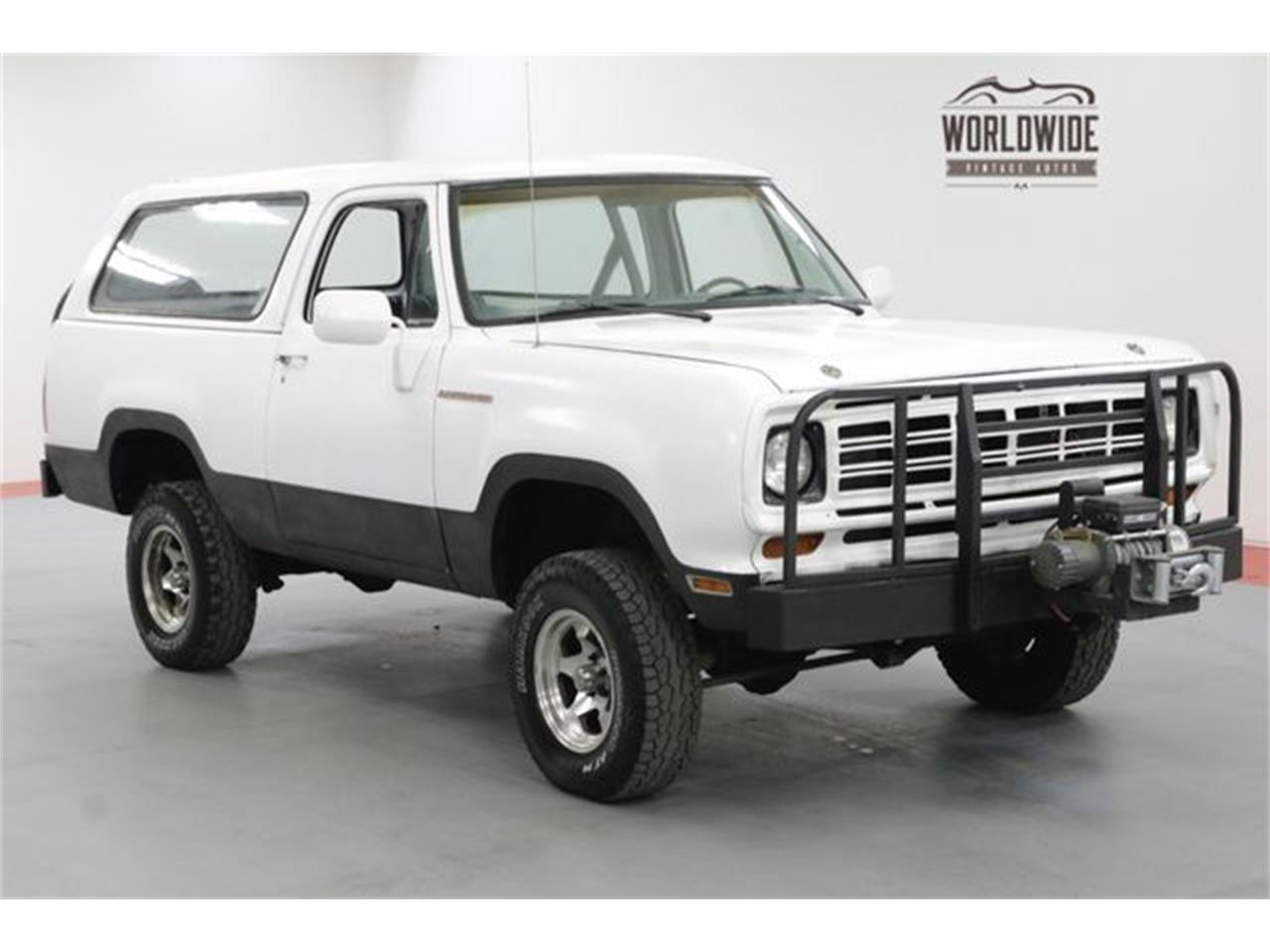 1975 Dodge Ramcharger for Sale | ClassicCars.com | CC-1086857