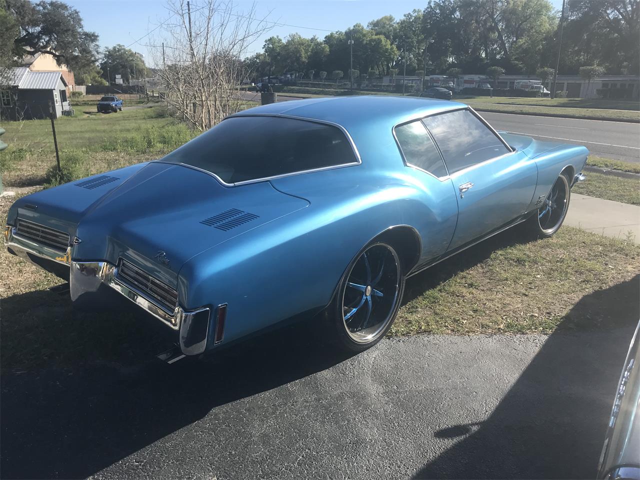 Blue Buick Riviera