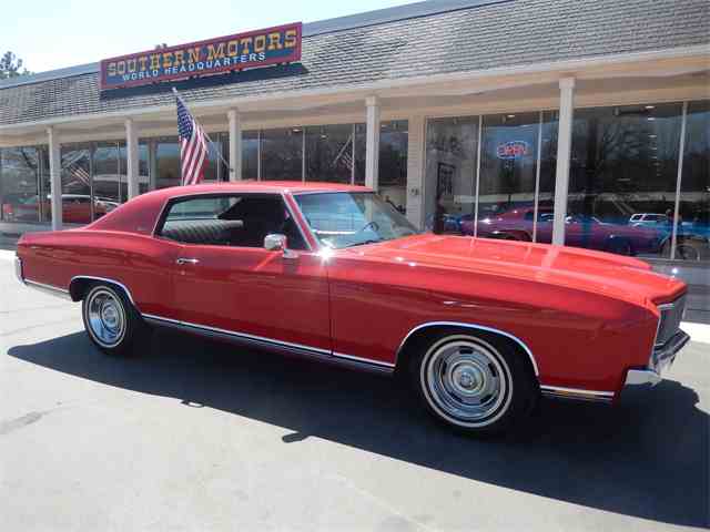 1970 to 1972 Chevrolet Monte Carlo for Sale on ClassicCars.com