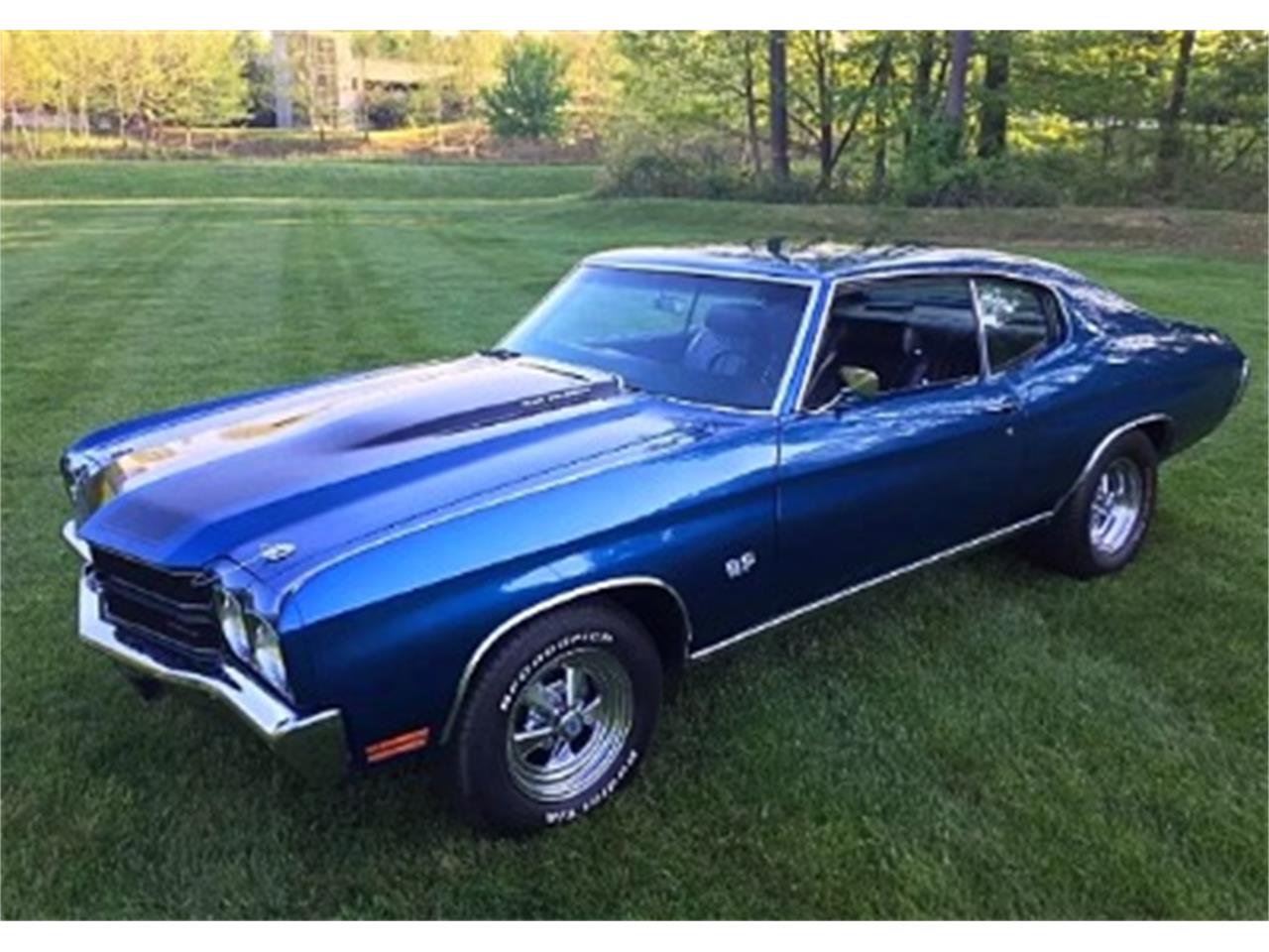 1970 Chevy Chevelle Ss396 In Fathom Blue