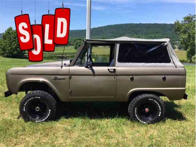 1969 Ford Bronco for Sale on ClassicCars.com