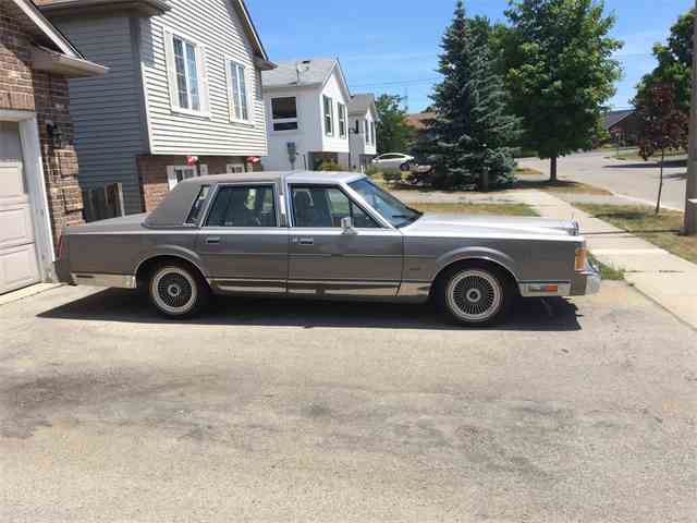 1989 Lincoln Town Car for Sale on ClassicCars.com