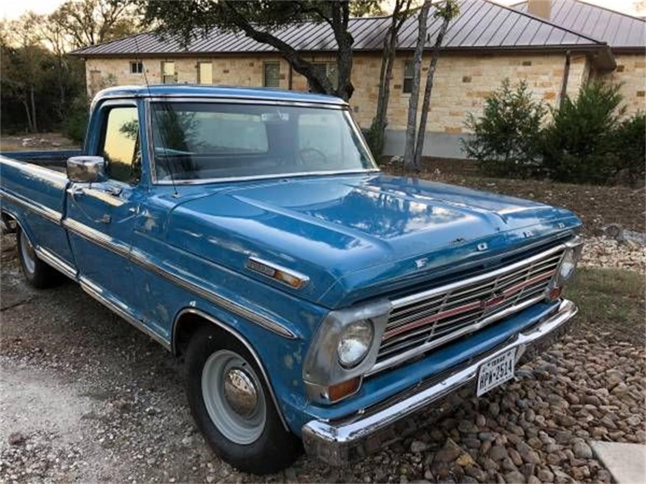 1969 Ford F100 White