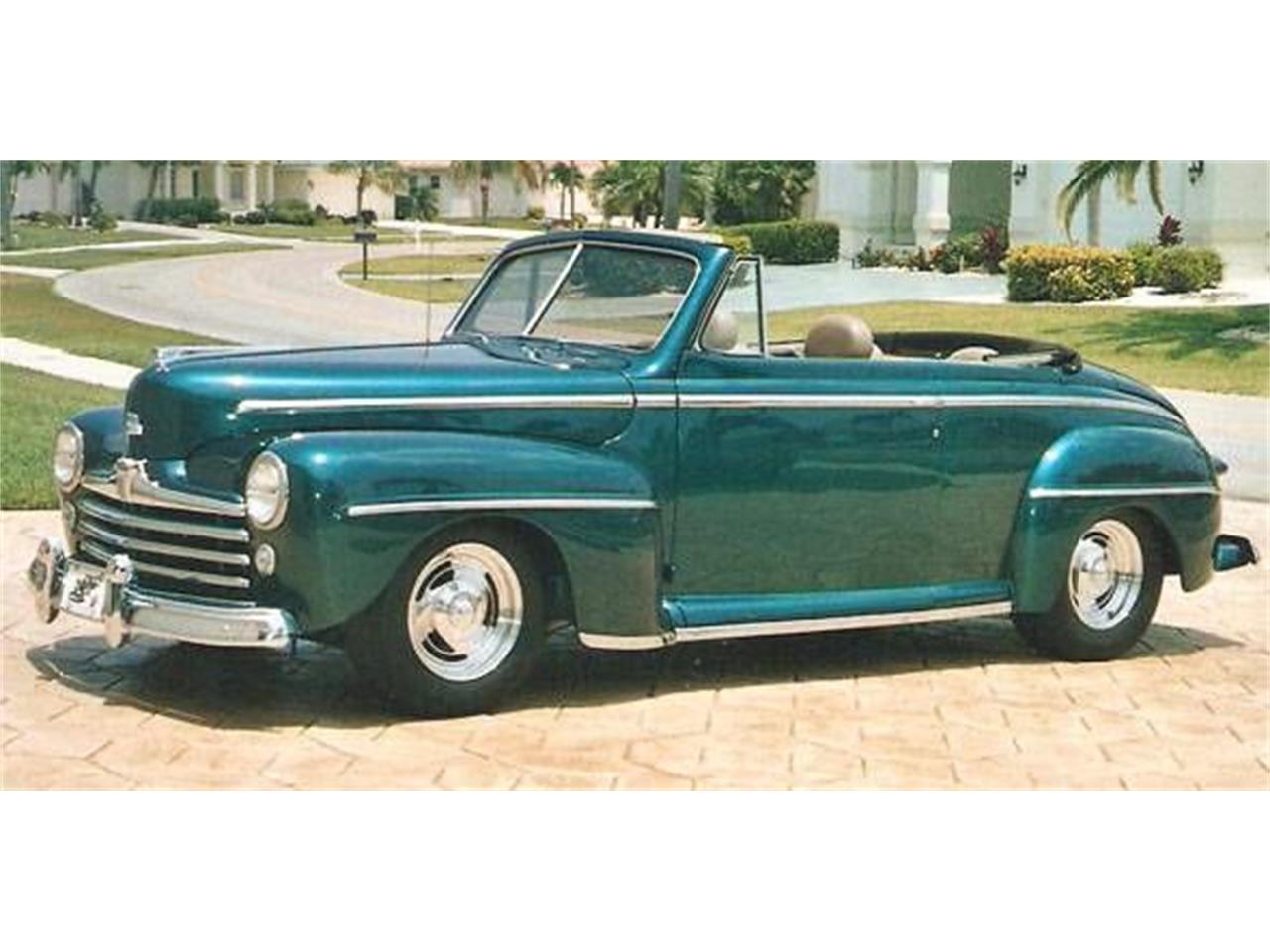 Ford deluxe convertible 1948