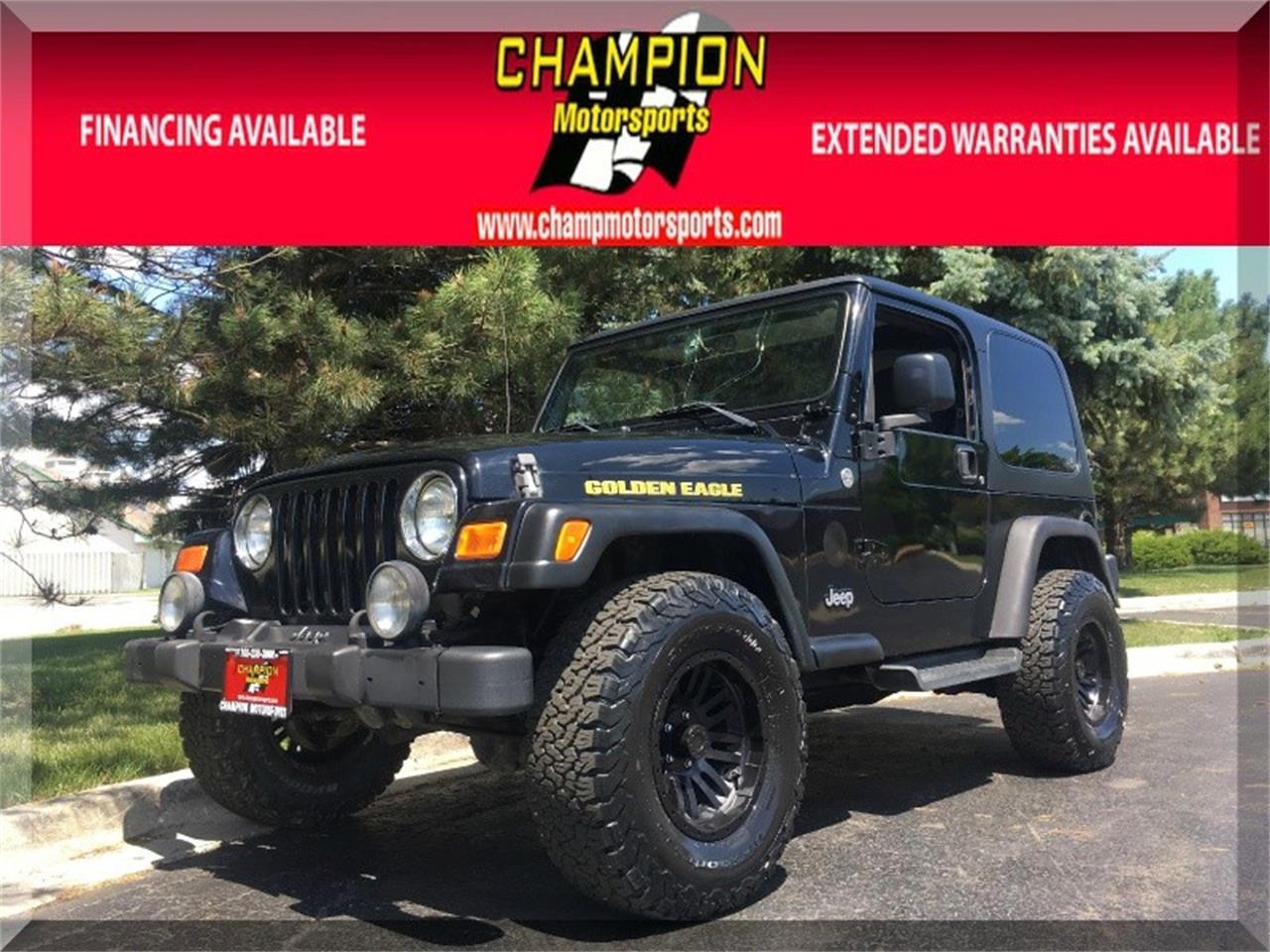 Sell Used 2006 Jeep Wrangler Golden Eagle In Pittsfield