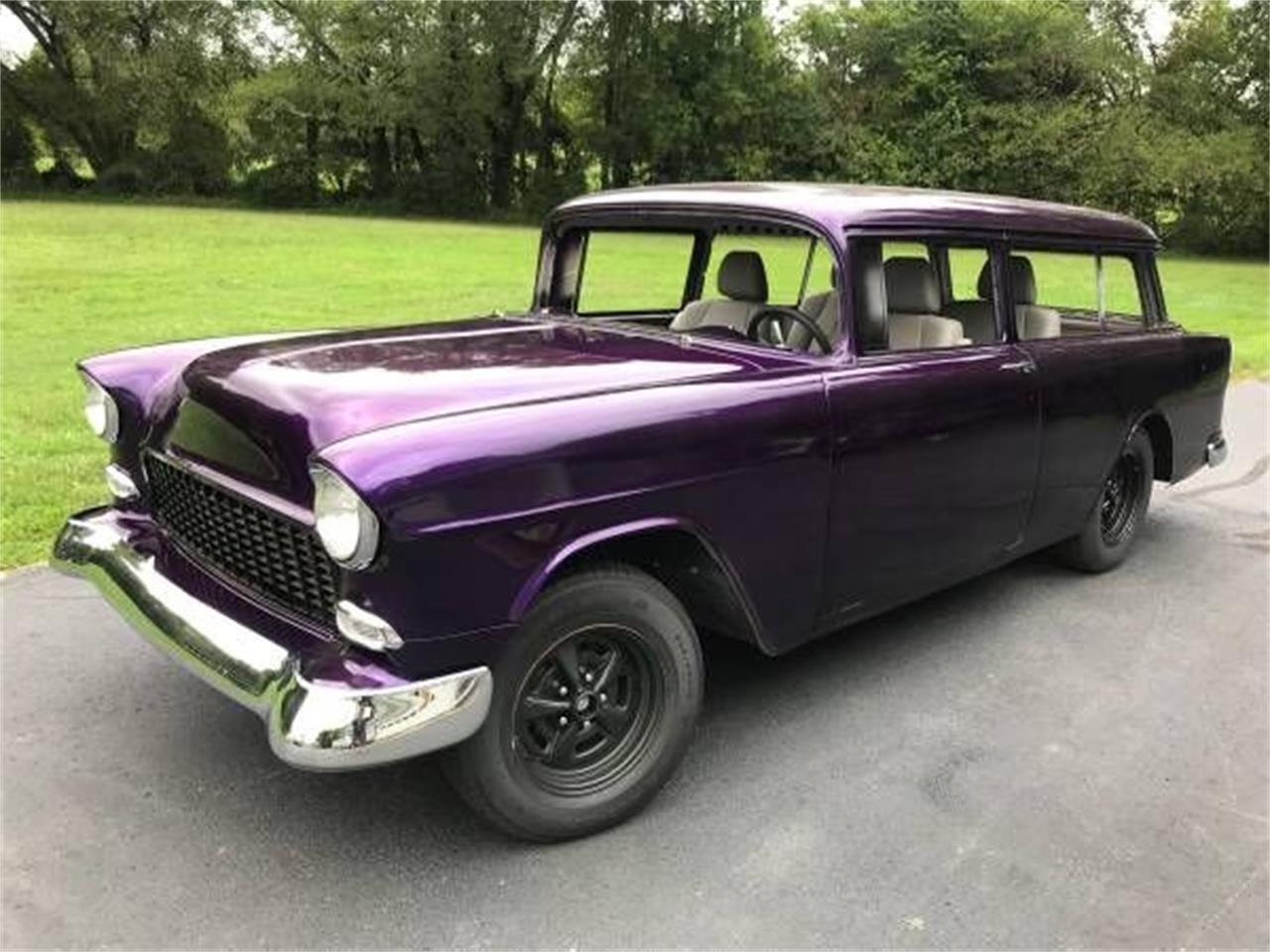 55 Chevy 2 Door Station Wagon