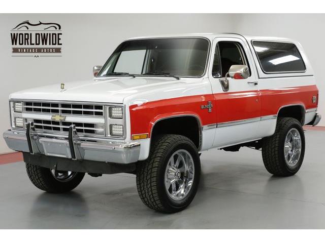 1985 To 1987 Chevrolet Blazer For Sale On