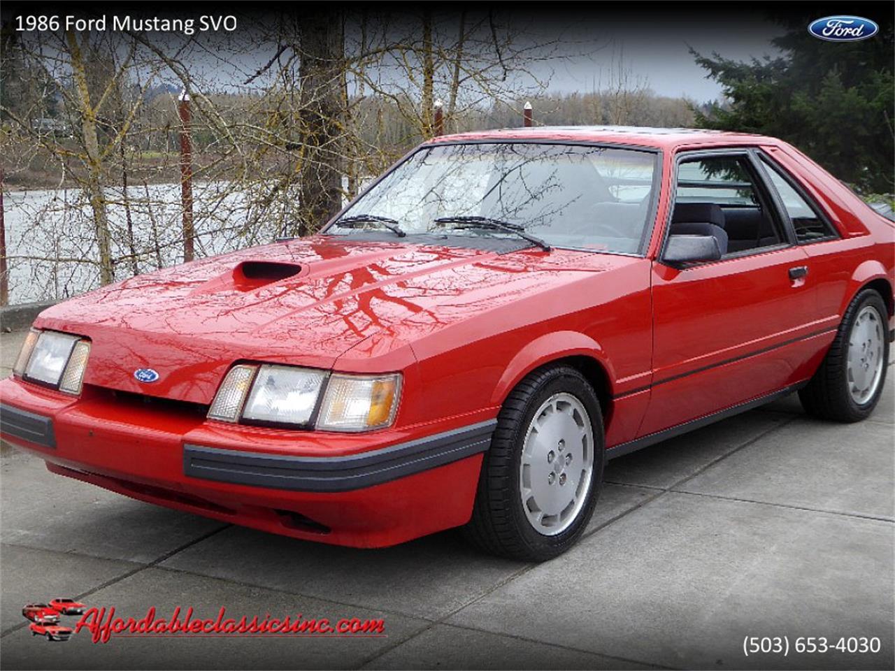 1986 Ford Mustang SVO