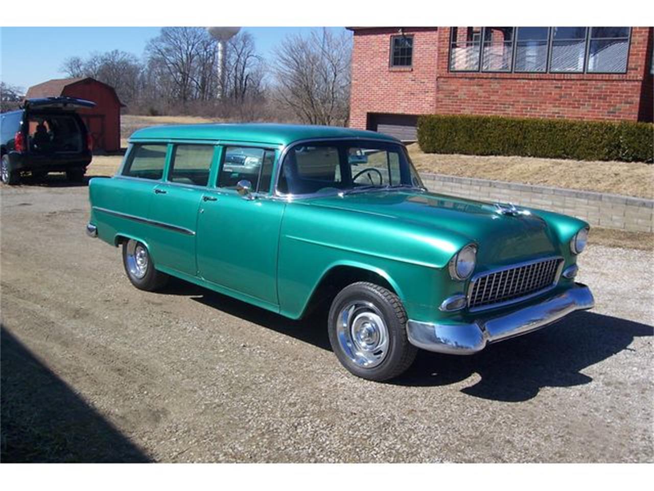 55 Chevy 2 Door Station Wagon