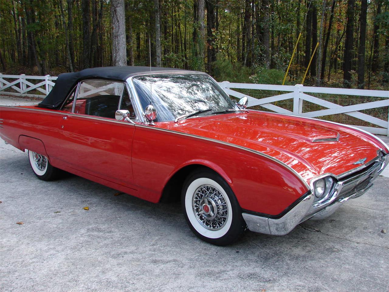 1961 ford thunderbird convertible