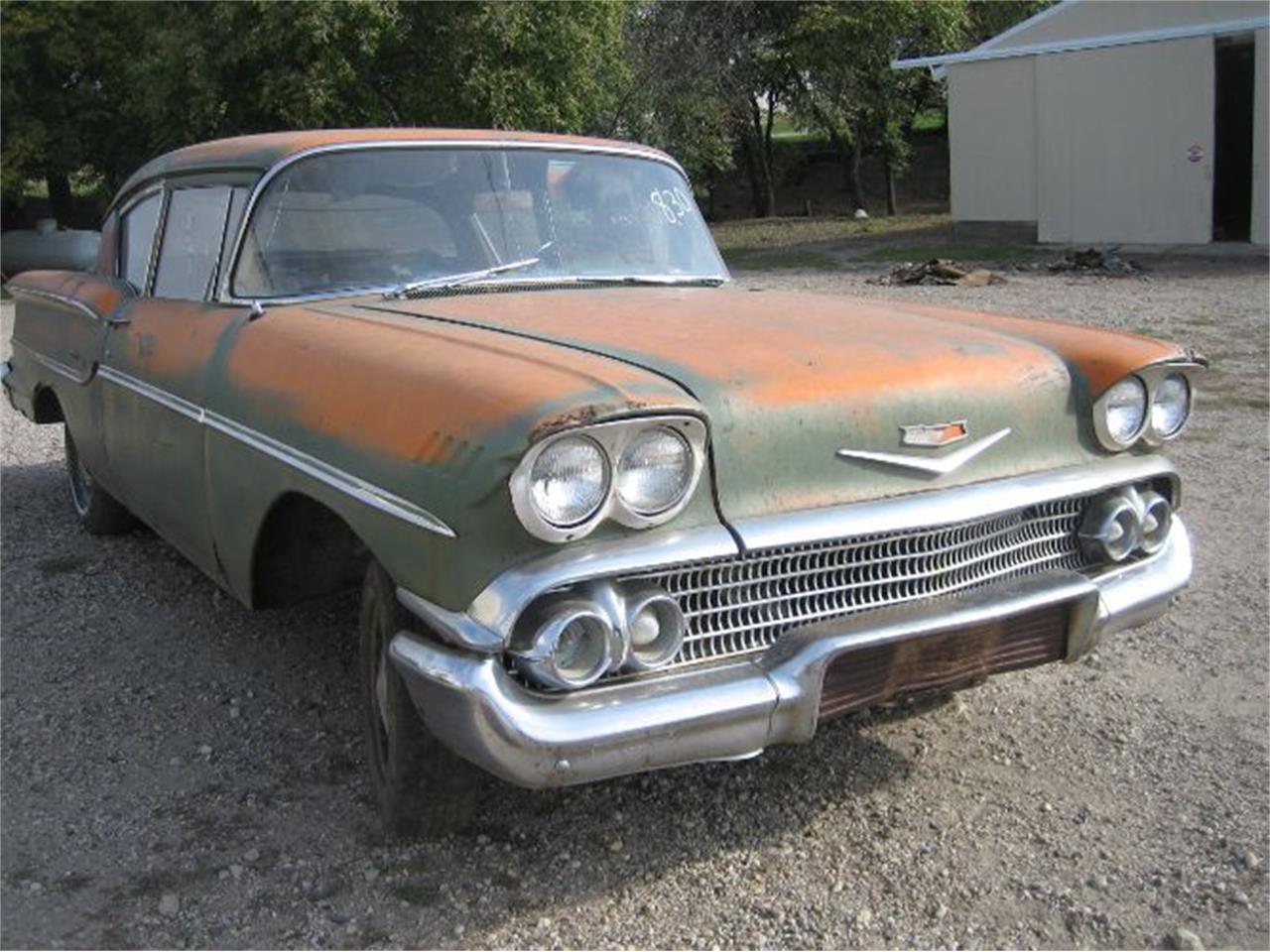 Chevrolet camaro 1958 года