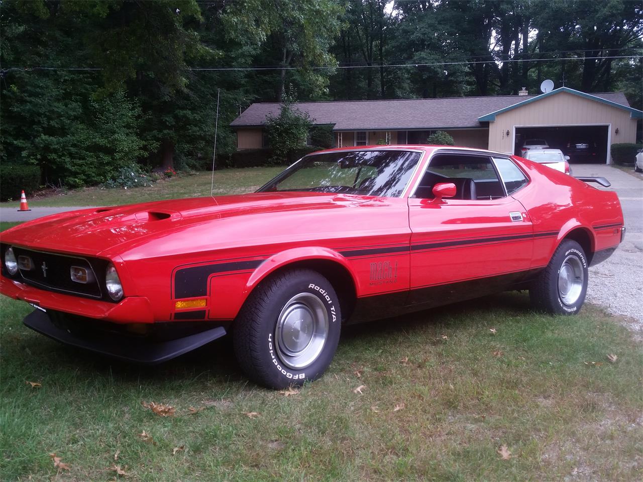 1972 Ford Mustang Mach 1 For Sale Cc 1238596