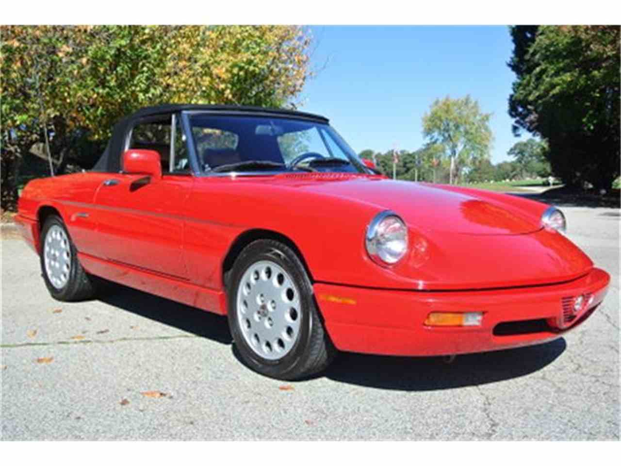 20656 1991 alfa romeo spider veloce std c