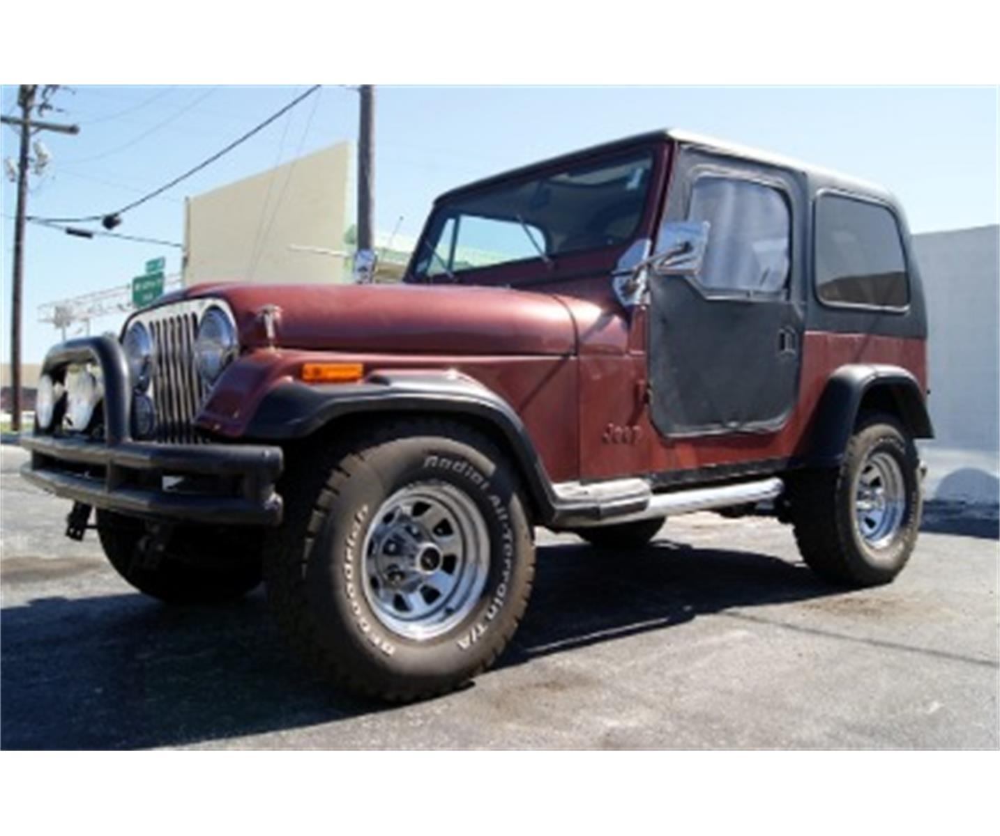 Jeep wrangler 1986