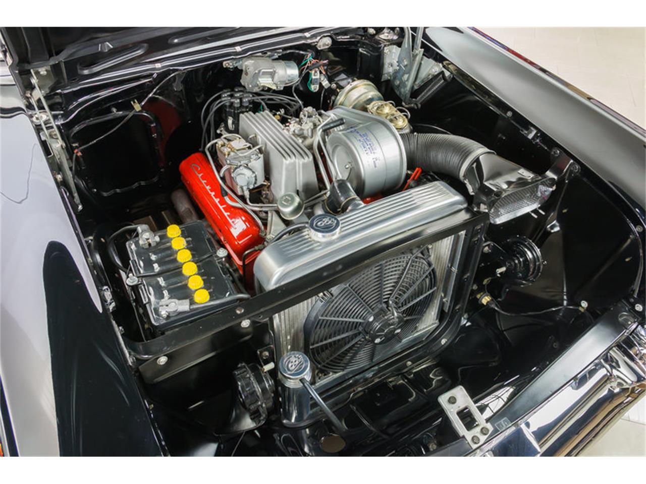 1957 Chevrolet 150 Bel Air Black Widow Fuel Injection Recreation for ...