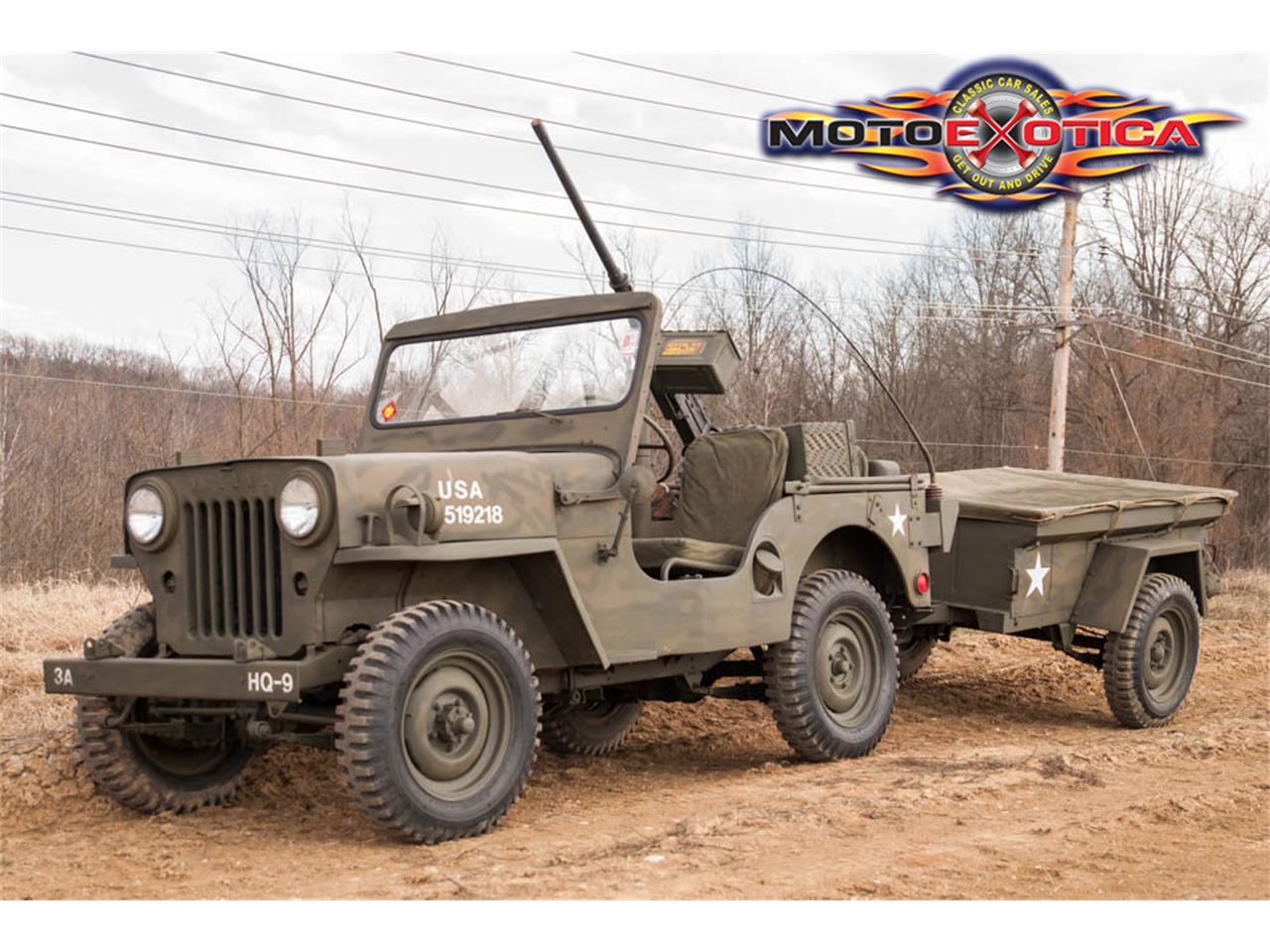 1952 Willys Military Jeep for Sale | ClassicCars.com | CC-791583