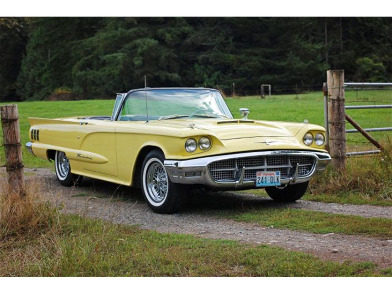 1960 ford thunderbird convertible for sale