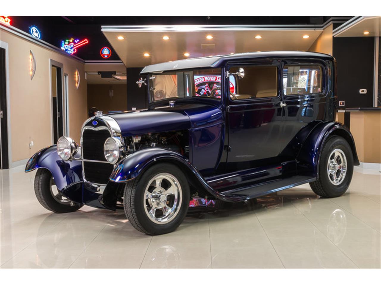 1928 Ford Model A Tudor Sedan Street Rod For Sale 