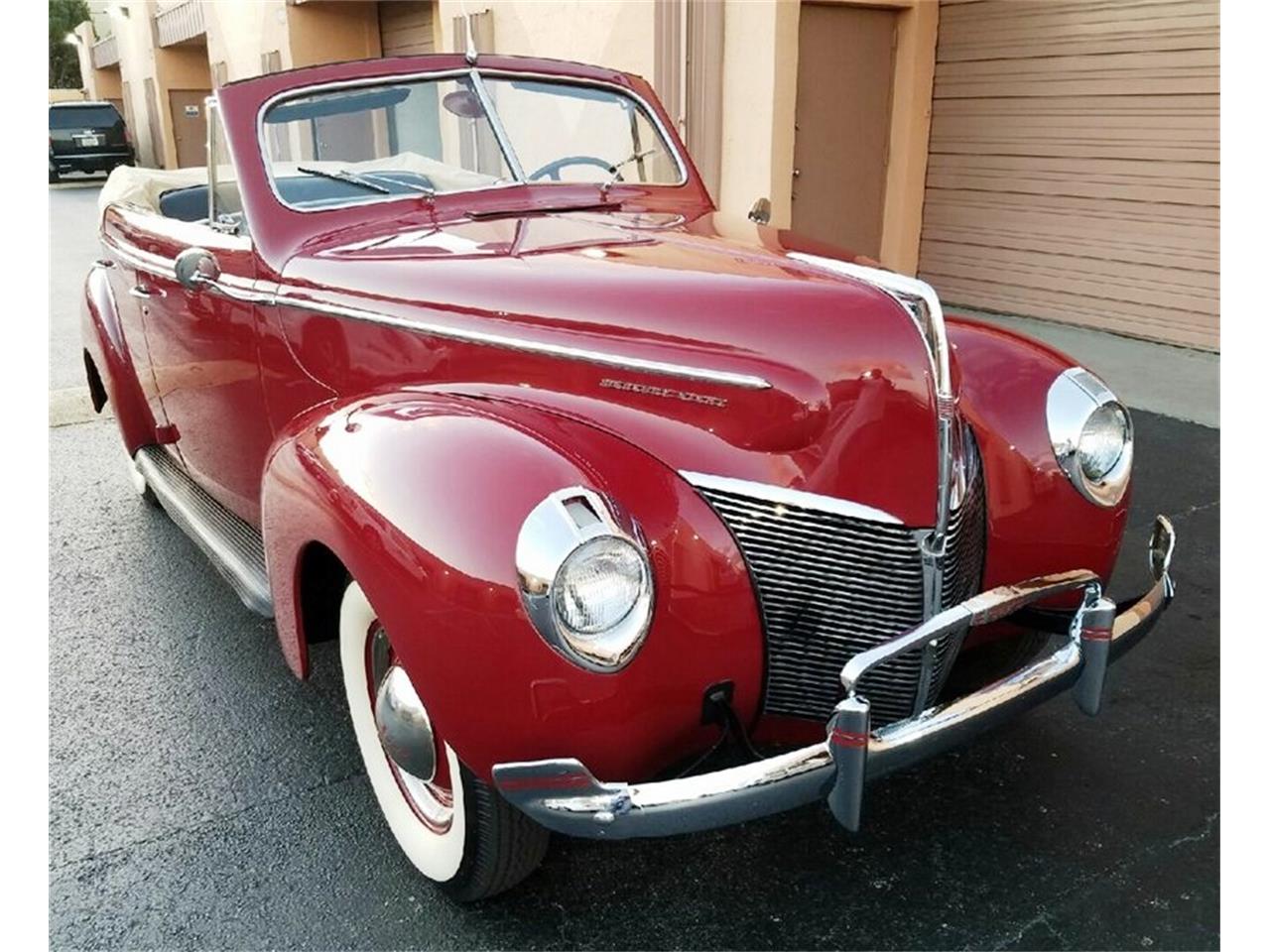 1940 Mercury MERCURY 8 CONVERTIBLE SEDAN for Sale | ClassicCars.com ...