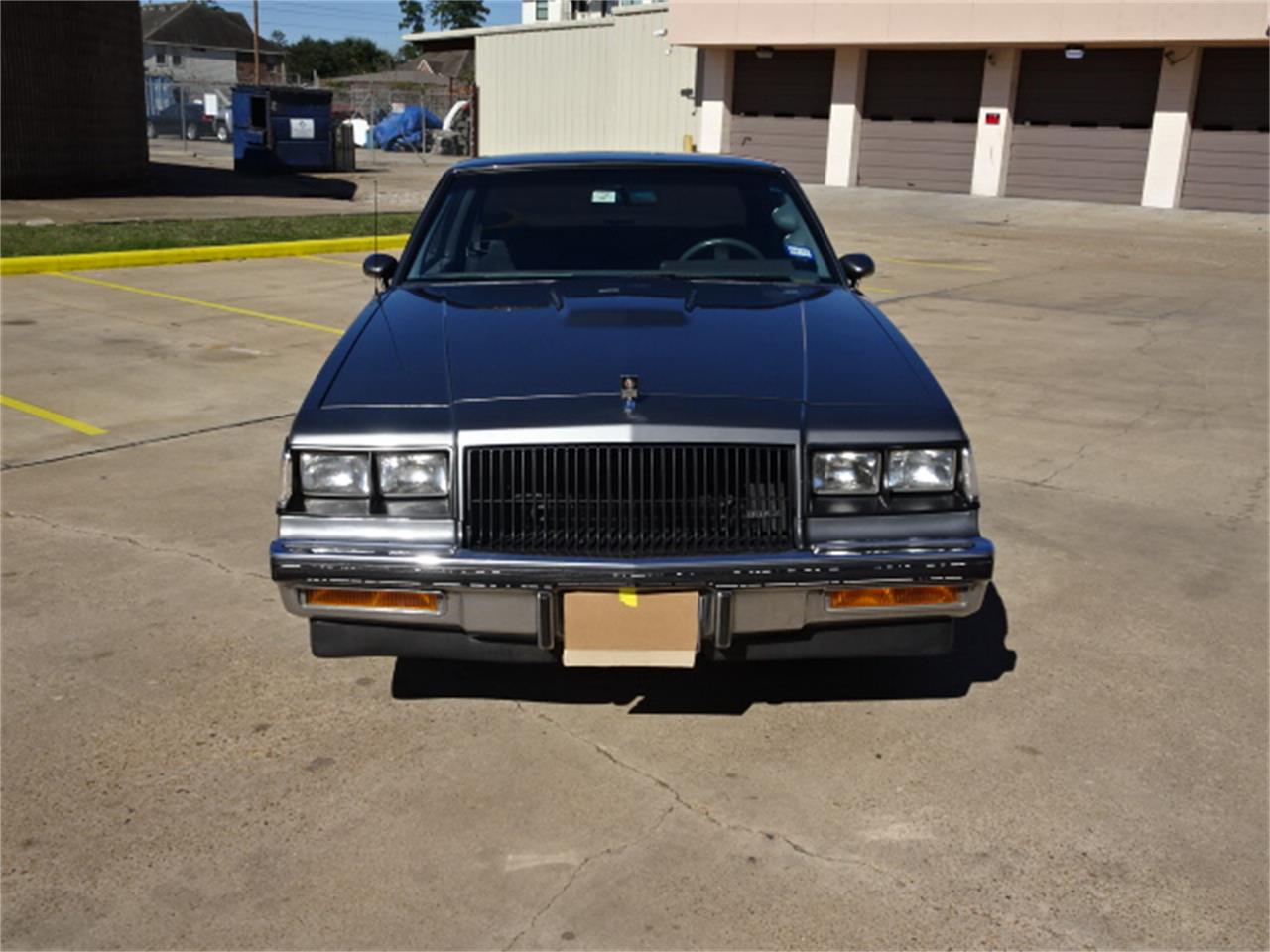 1987 Buick Regal T Type For Sale