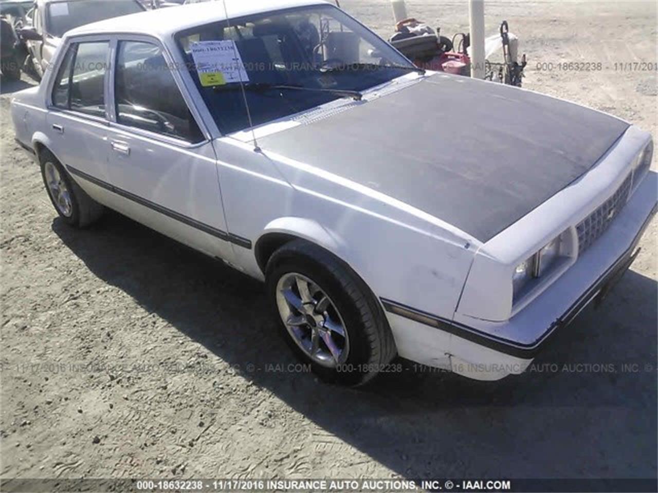 Chevrolet cavalier 1985