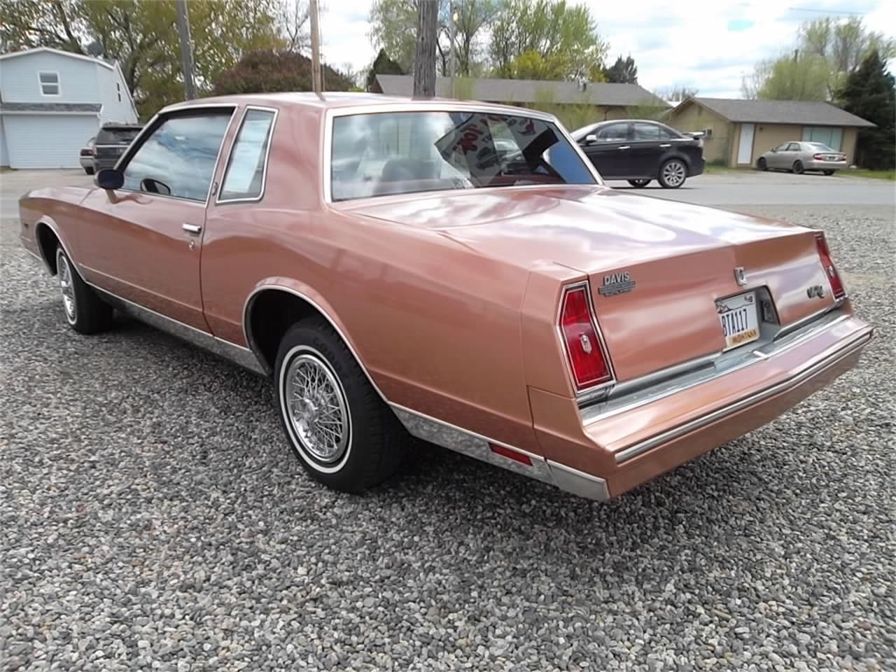 1982 Chevrolet Monte Carlo for Sale CC979876