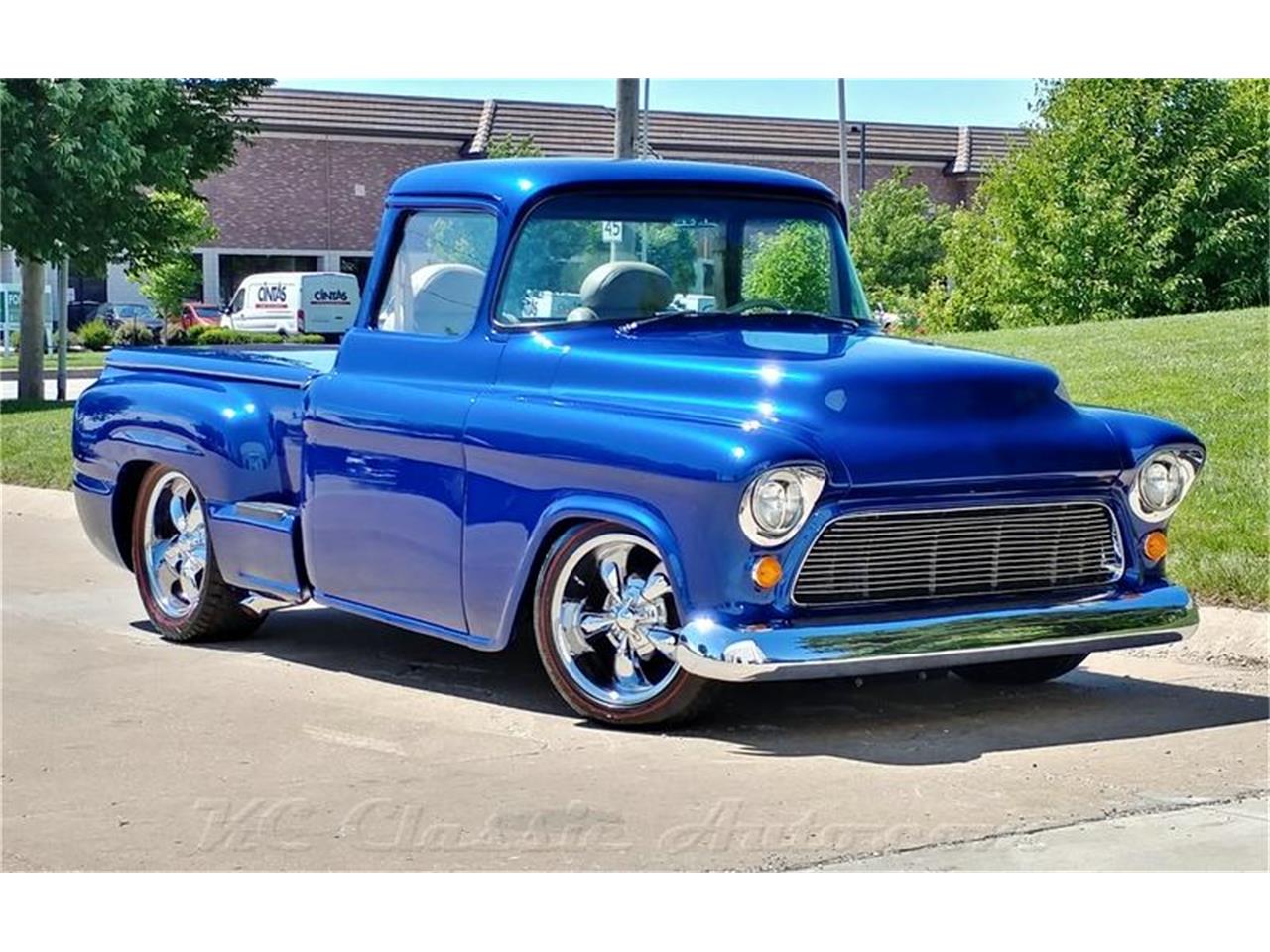 1955 Chevrolet 3100 Custom Pickup LS1 Restomod Cadillac Interior for ...