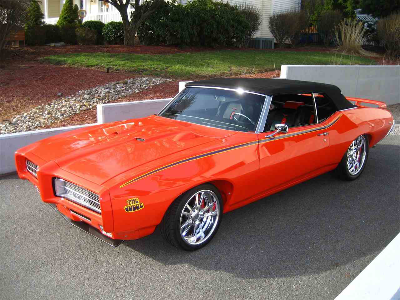 1969 Pontiac GTO Convertible Pro Touring For Sale.